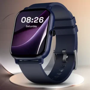 Noise Icon 4 with Stunning 1.96'' AMOLED Display, Metallic Finish, BT Calling Smartwatch  (Jet Black Strap, Regular)