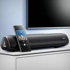 boAt Aavante Bar 520 w/ Dual Passive Radiators,6 HRS Playback & Sleek Design 16 W Bluetooth Soundbar  (Charcoal Black, 2.0 Channel)